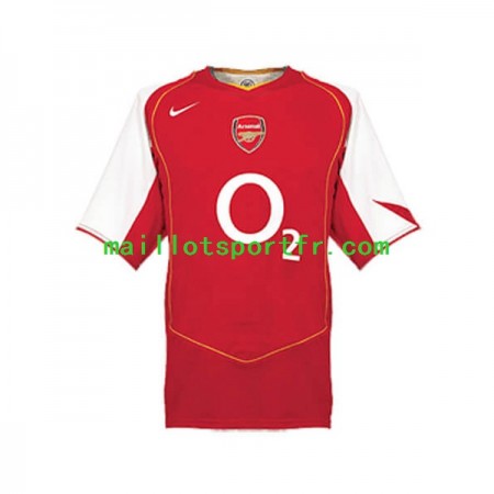 Maillot de Foot Arsenal 2004 Retro Domicile